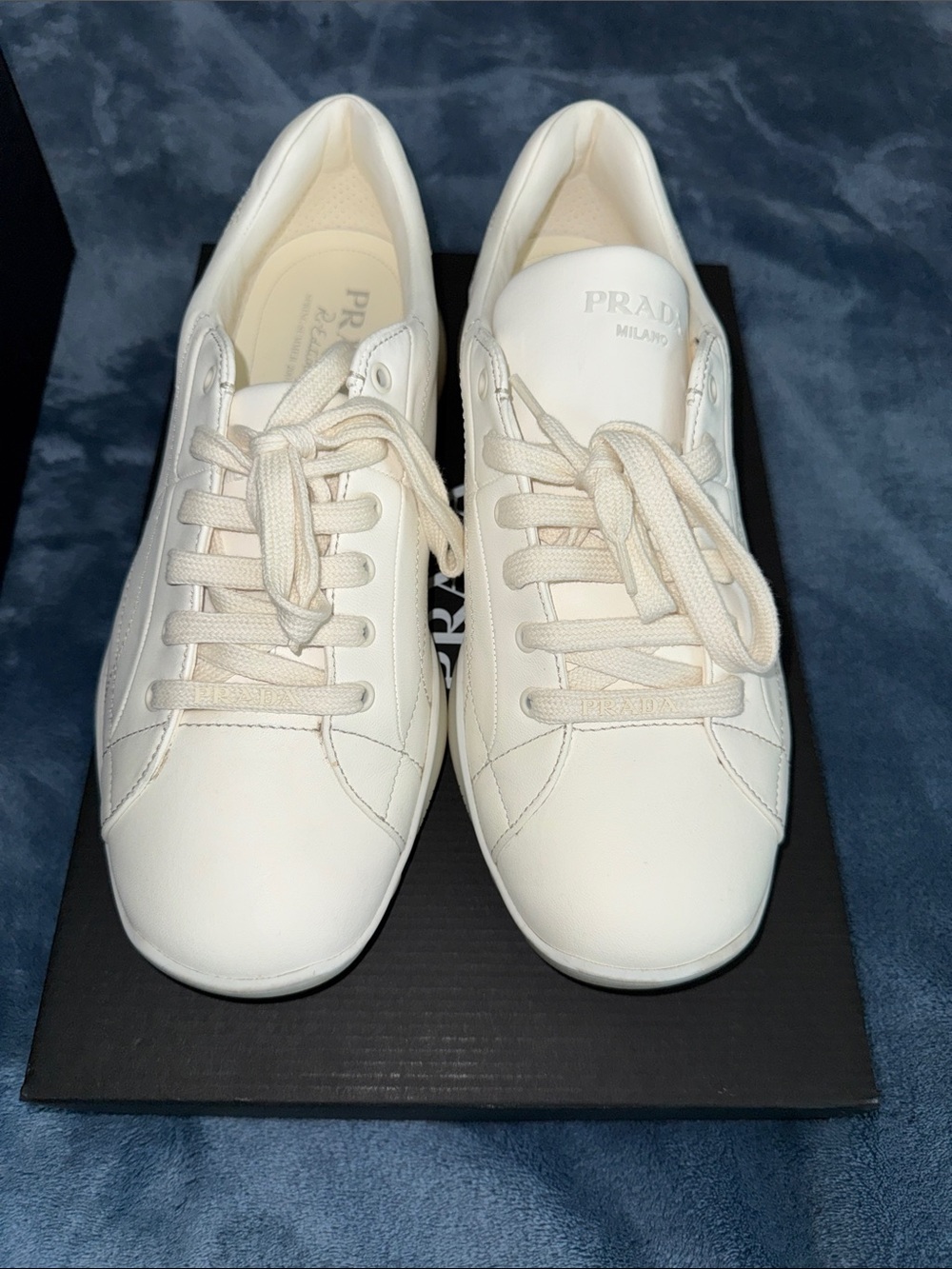 Prada Nappa Leather sneaker sz 12 (Prada sz 11)